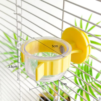 Cage-Mount Bird Feeder Cup | Bon Bon Bird Toys