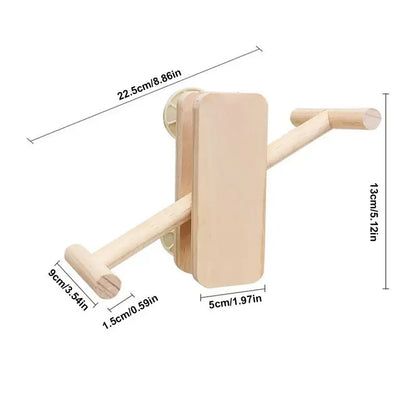 Dimension lines and measurements: 22.5 cm width, 13 cm height, 9 cm arm width, and 1.