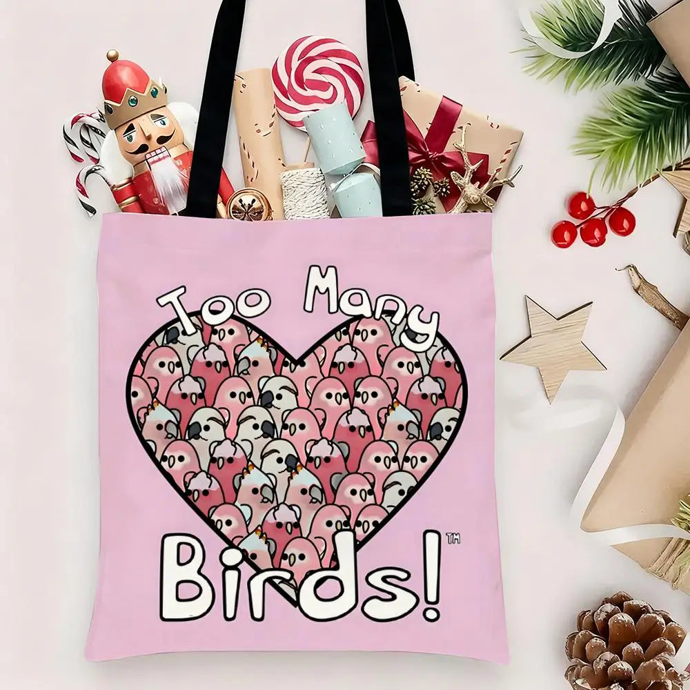 Cockatiel Canvas Tote Bag | Bon Bon Bird Toys