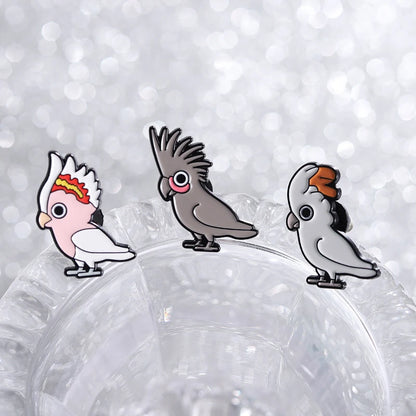 Parrot Enamel Pin | Bon Bon Bird Toys