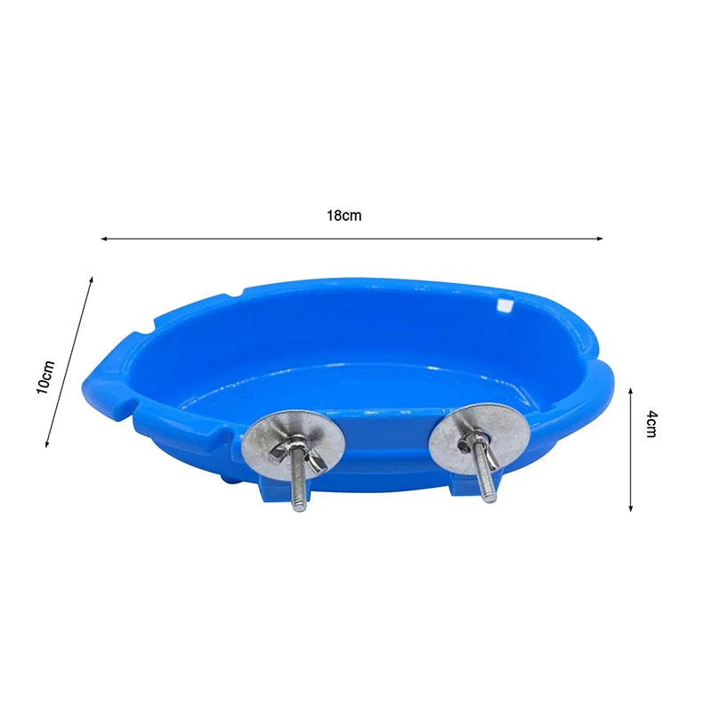 Cage-Mount Bird Bath for Small Birds | Bon Bon Bird Toys