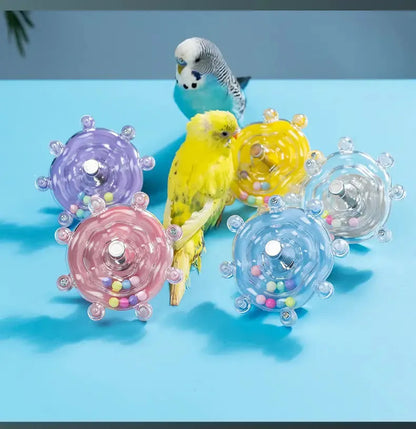 Spinning Ball Puzzle Toy for Birds | Bon Bon Bird Toys