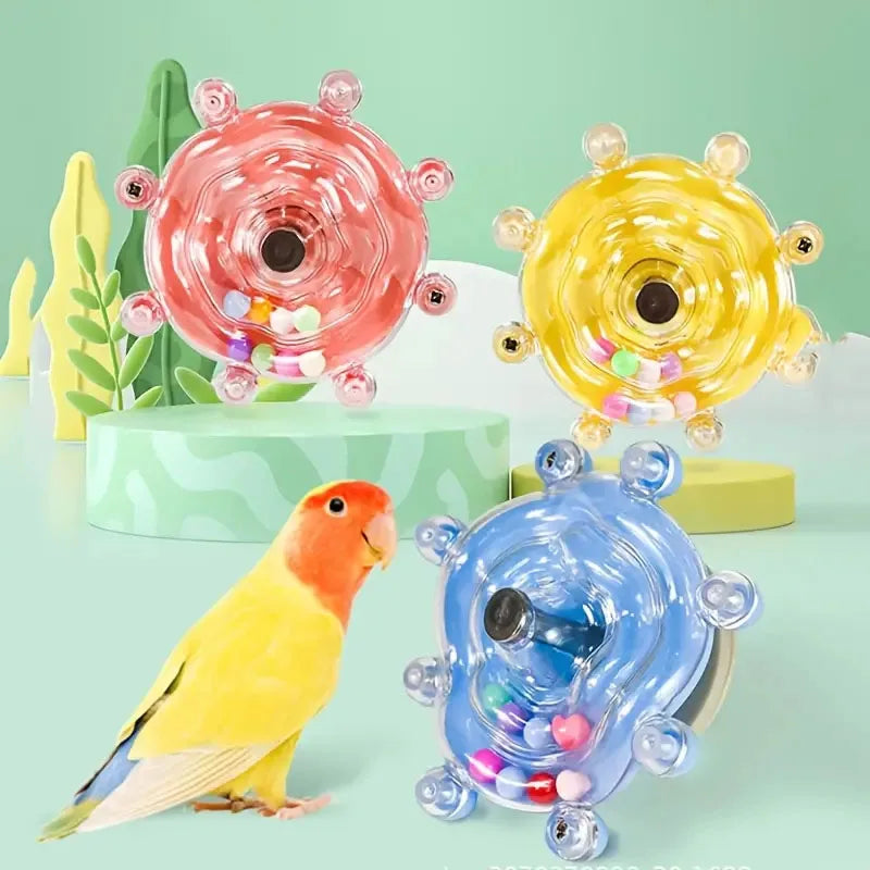 Spinning Ball Puzzle Toy for Birds | Bon Bon Bird Toys