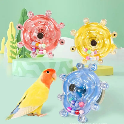 Spinning Ball Puzzle Toy for Birds | Bon Bon Bird Toys