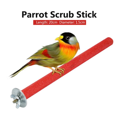 Colorful Wooden Perch Stick for Small Birds | Bon Bon Bird Toys