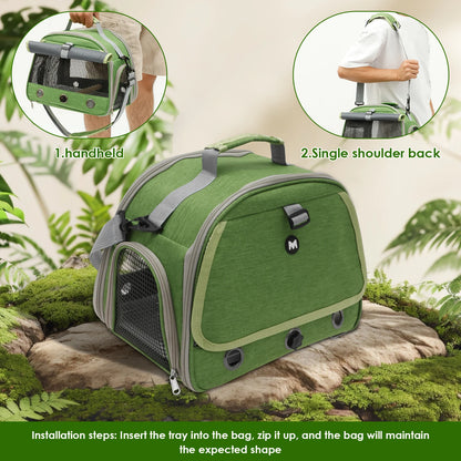 Ventilated Bird Travel Carrier Bag | Bon Bon Bird Toys