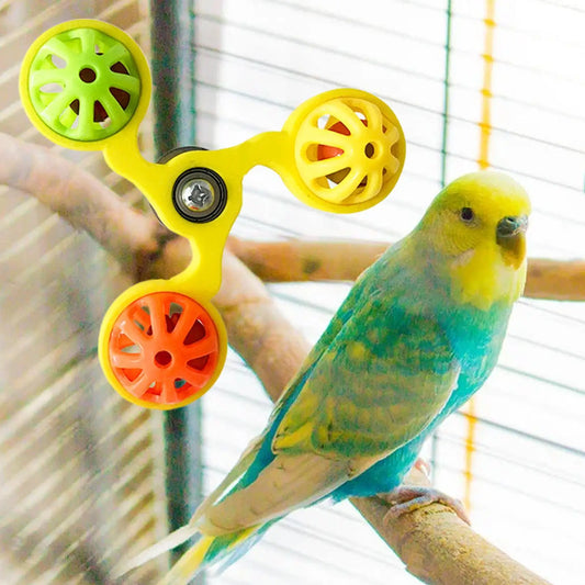 Spinning Ball Cluster Cage Toy for Birds | Bon Bon Bird Toys