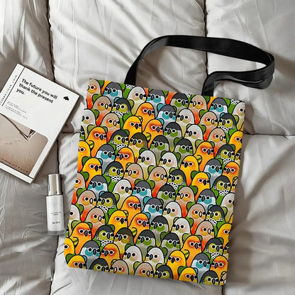 Cockatiel Canvas Tote Bag | Bon Bon Bird Toys