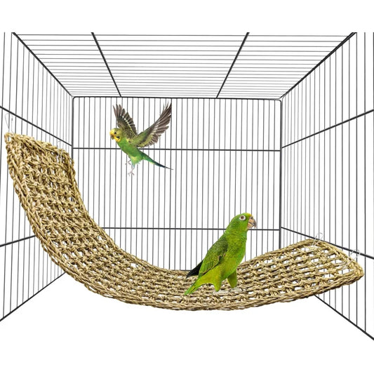 Woven Seagrass Mat for Birds | Bon Bon Bird Toys
