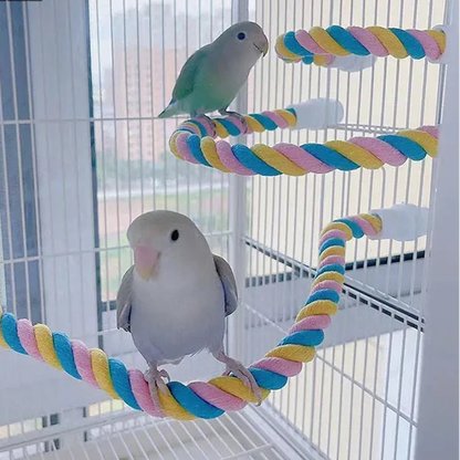 Cotton Rope Bird Perch in Small, Medium & Large