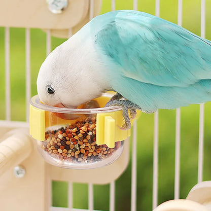 Cage-Mount Bird Feeder Cup | Bon Bon Bird Toys