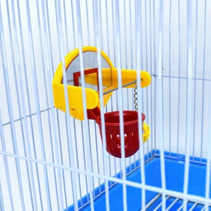 Mini Basketball Hoop Toy for Birds | Bon Bon Bird Toy