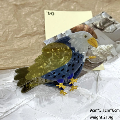 Parrot Hair Claw Clip