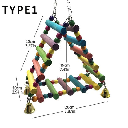 Bird Climbing Ladder Toy - Bon Bon Bird Toys