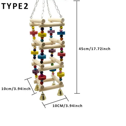 Bird Climbing Ladder Toy - Bon Bon Bird Toys