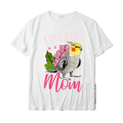 Cockatiel Mom T - Shirt - Bon Bon Bird Toys