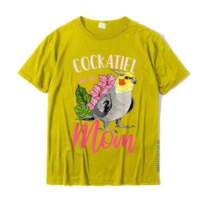 Cockatiel Mom T - Shirt - Bon Bon Bird Toys