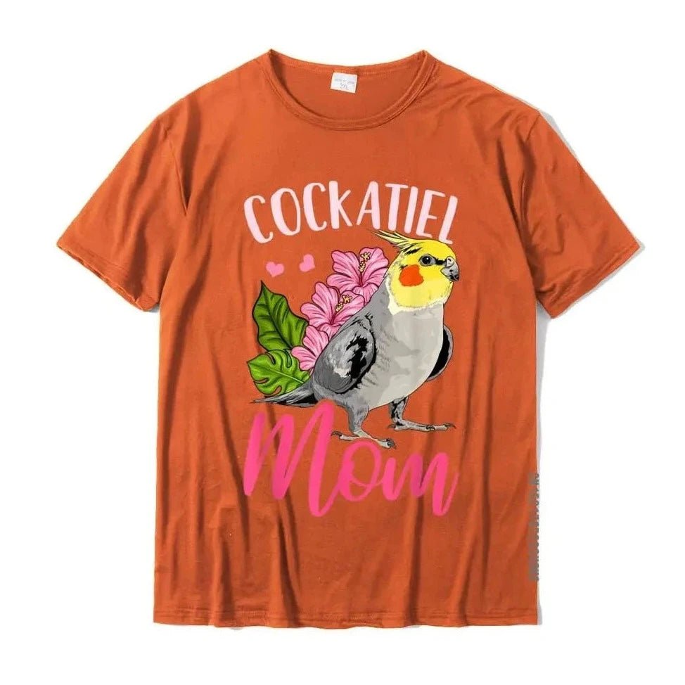 Cockatiel Mom T - Shirt - Bon Bon Bird Toys