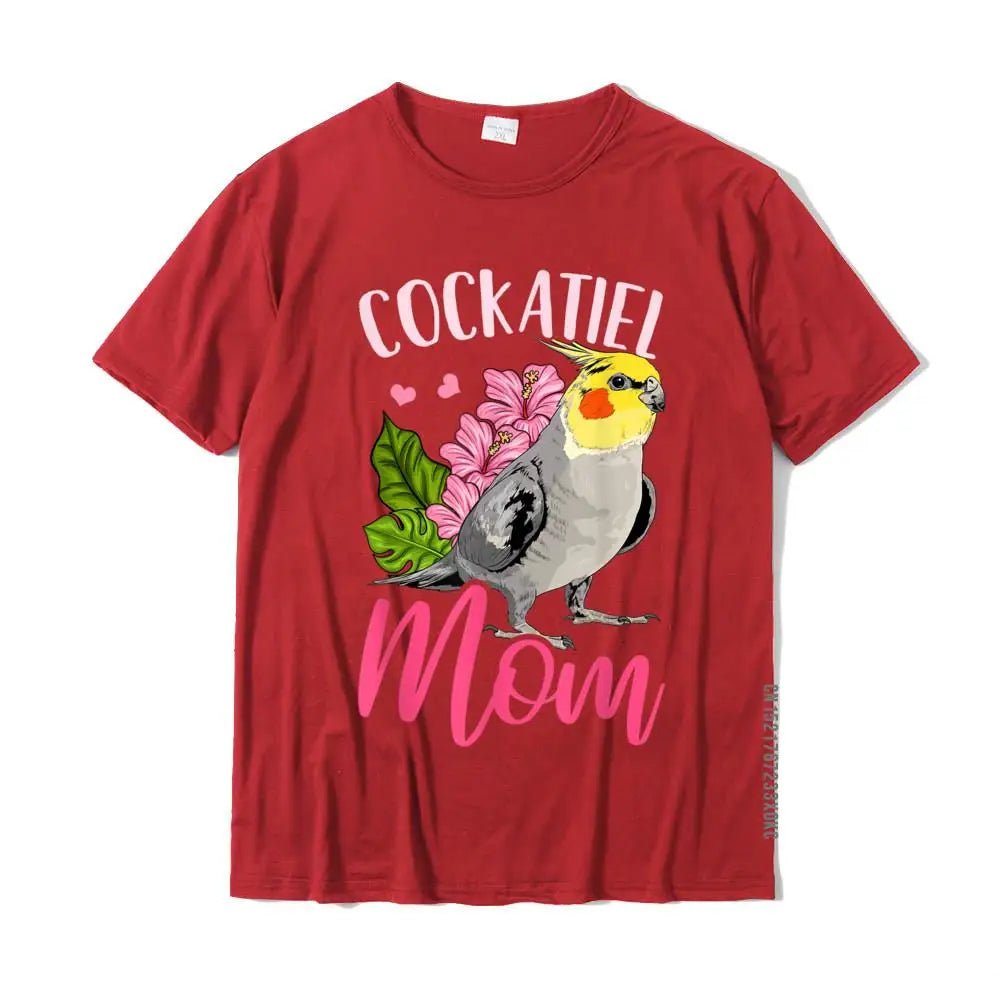 Cockatiel Mom T - Shirt - Bon Bon Bird Toys