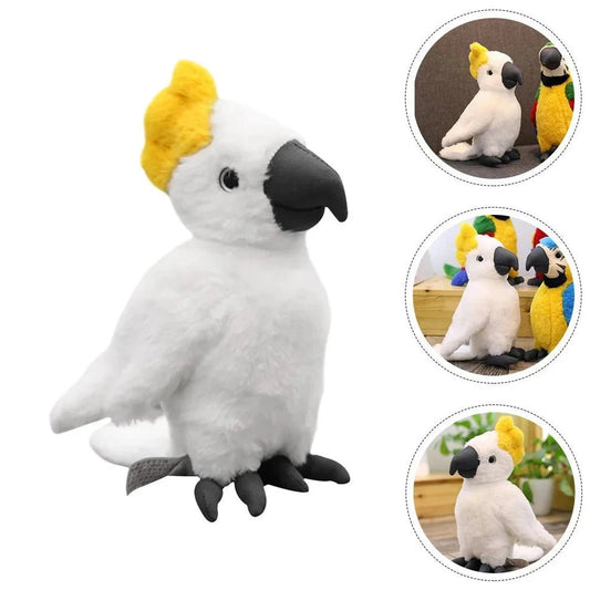 Cockatoo Plush Toy - Bon Bon Bird Toys