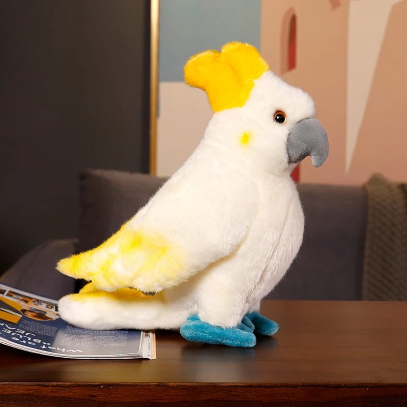 Colorful Plush Parrots - Bon Bon Bird Toys