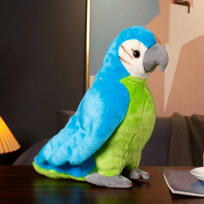 Colorful Plush Parrots - Bon Bon Bird Toys