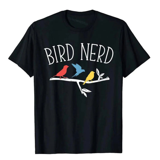 Men's Funny Bird Nerd T - shirt - Bon Bon Bird Toys