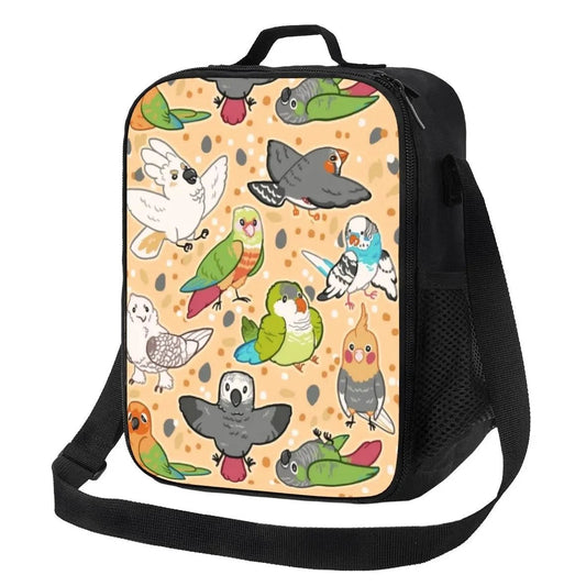 Pet Birds Insulated Lunch Bag - Bon Bon Bird Toys