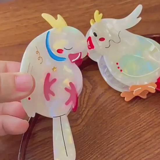 Bird Hair Claw Clip 